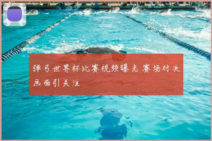 弹弓世界杯比赛视频曝光 赛场对决画面引关注