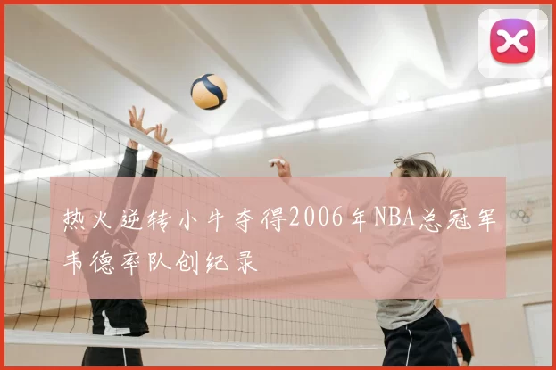 热火逆转小牛夺得2006年NBA总冠军韦德率队创纪录